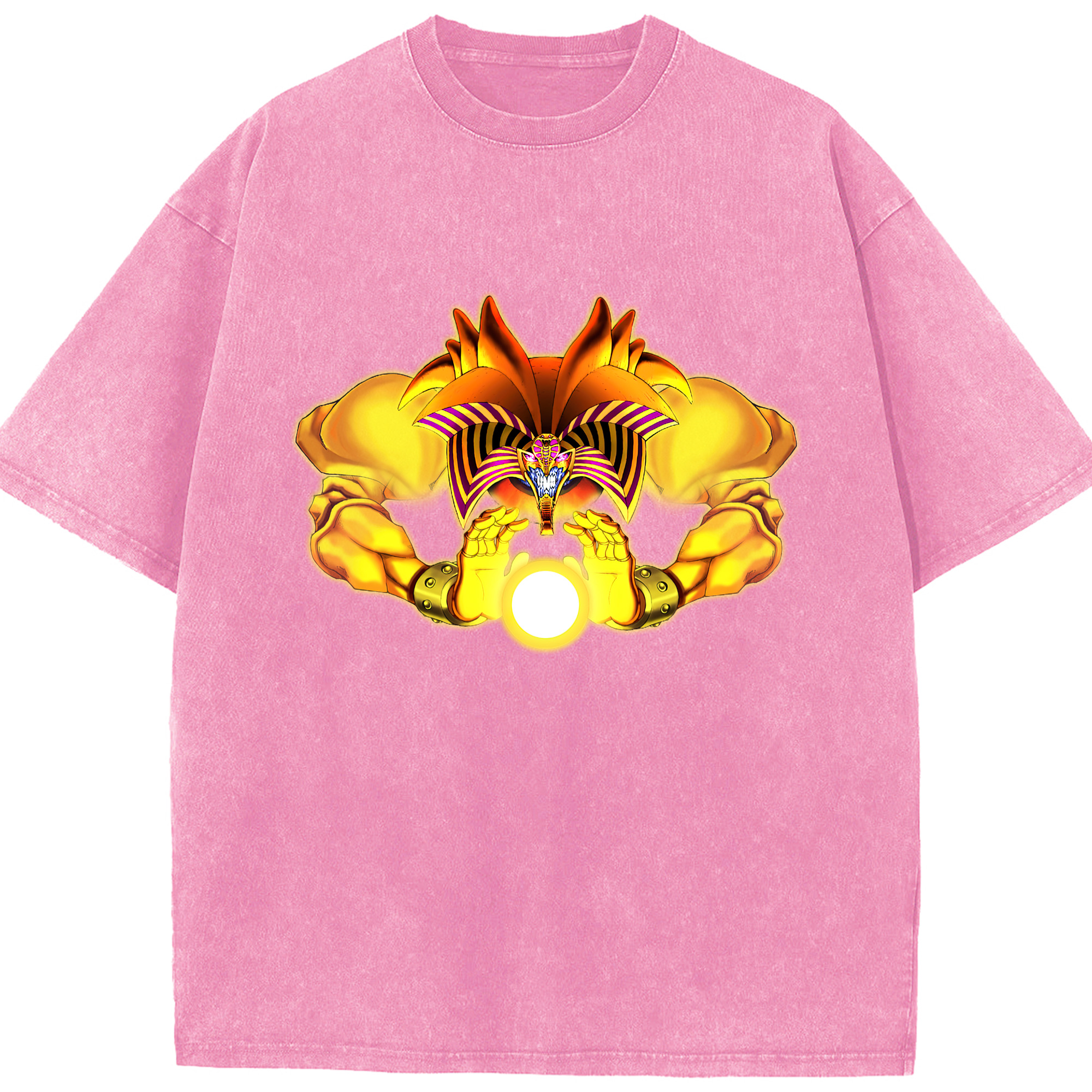 （画像用） 遊☆戯☆王 Yu-Gi-Oh! 綿100% ヴィンテージ風 半袖Tシャツ（フロントプリント）